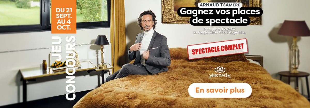 Spectacle Arnaud Tsamere